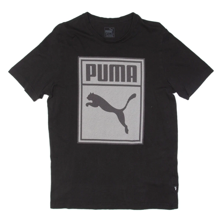 PUMA Mens T-Shirt Black M (GG1-290724-17193)
