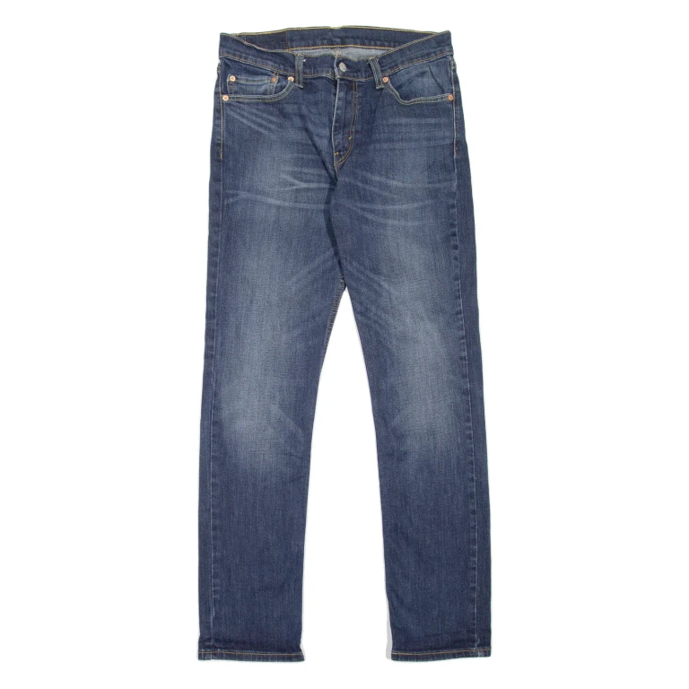 LEVI'S 511 Jeans Mens Blue Slim Straight Stone Wash W32 L32
