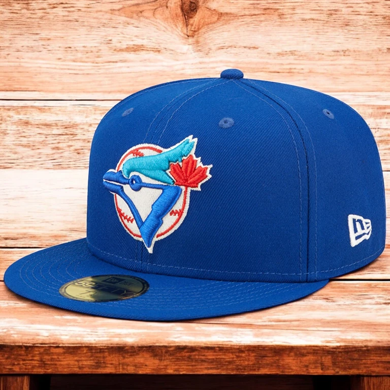 Men's MLB Toronto Blue Jays 5950 Pop Sweat Fitted-Royal Hats