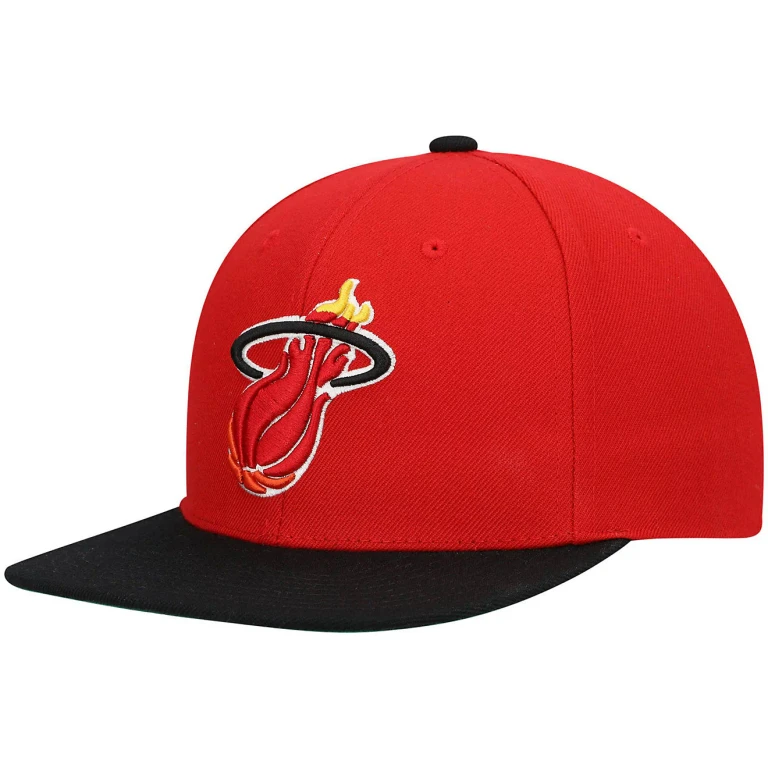 Men's NBA Team 2 Tone 2.0 Snapback Hwc Heat Snapback Caps