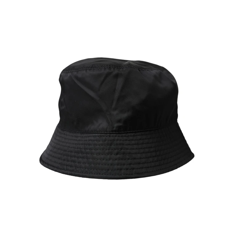 Dolce & Gabbana Black Wide Brim Cap Bucket Hat Men - Men