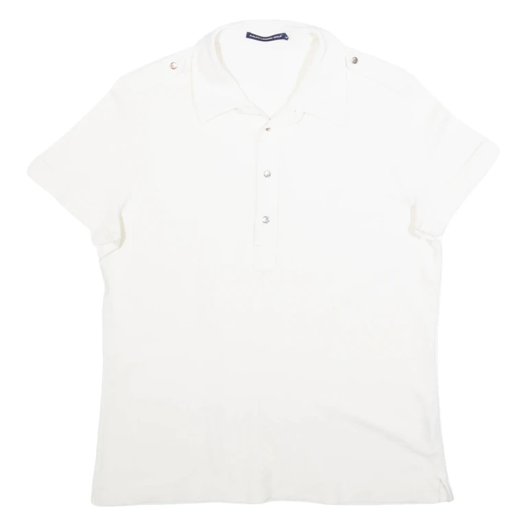 POLO RALPH LAUREN Golf Mens Polo Shirt White M