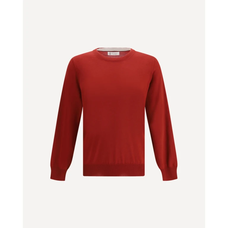 BRUNELLO CUCINELLI Virgin Wool Sweater Male 56