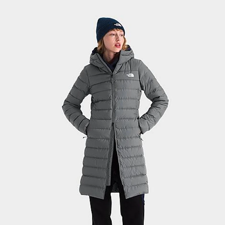 The North Face Women's Aconcagua Parka Jacket in Smoked Pearl Size: XS