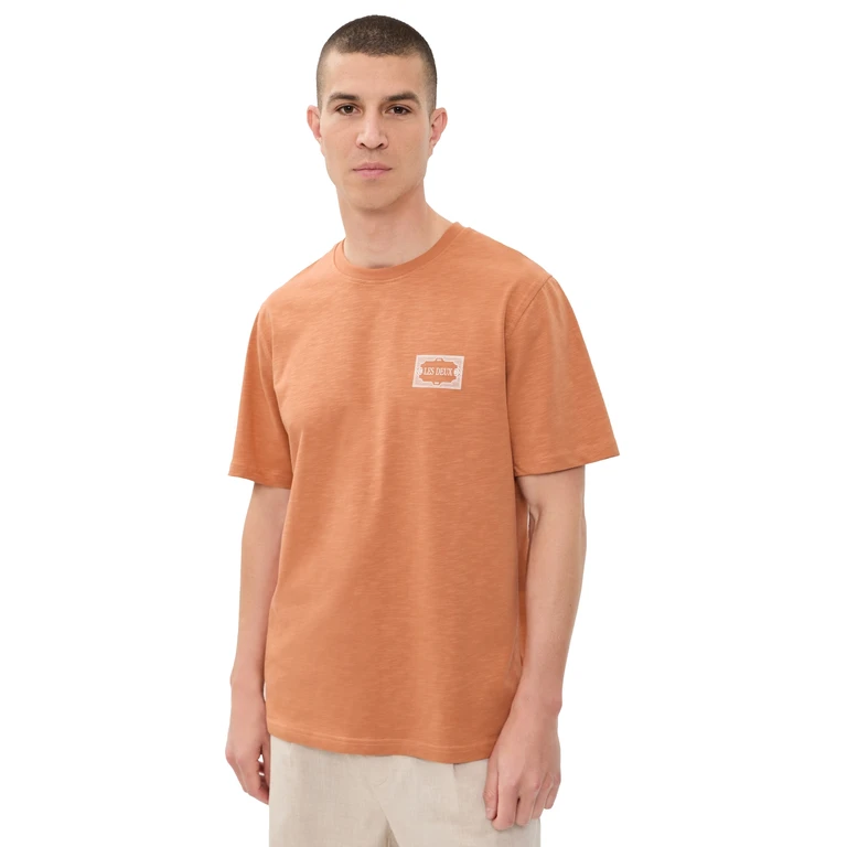 Les Deux Italian T-Shirt Raw Sienna Orange S