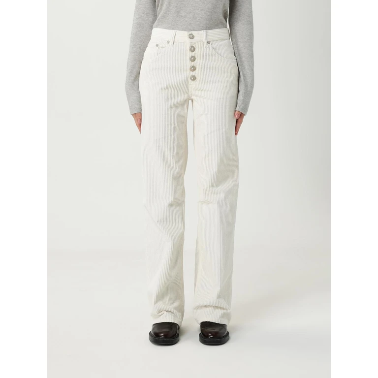 Pants Woman color Cream (DP427BVS0031DXXX017)