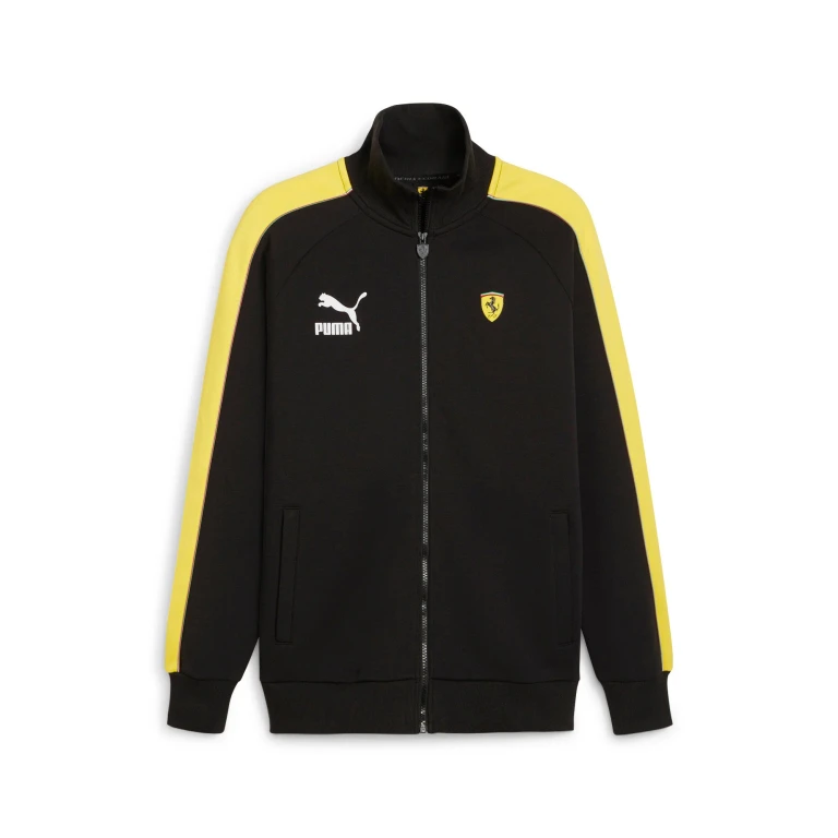 Men's Ferrari Race Iconic T7 Track Jacket Jackets