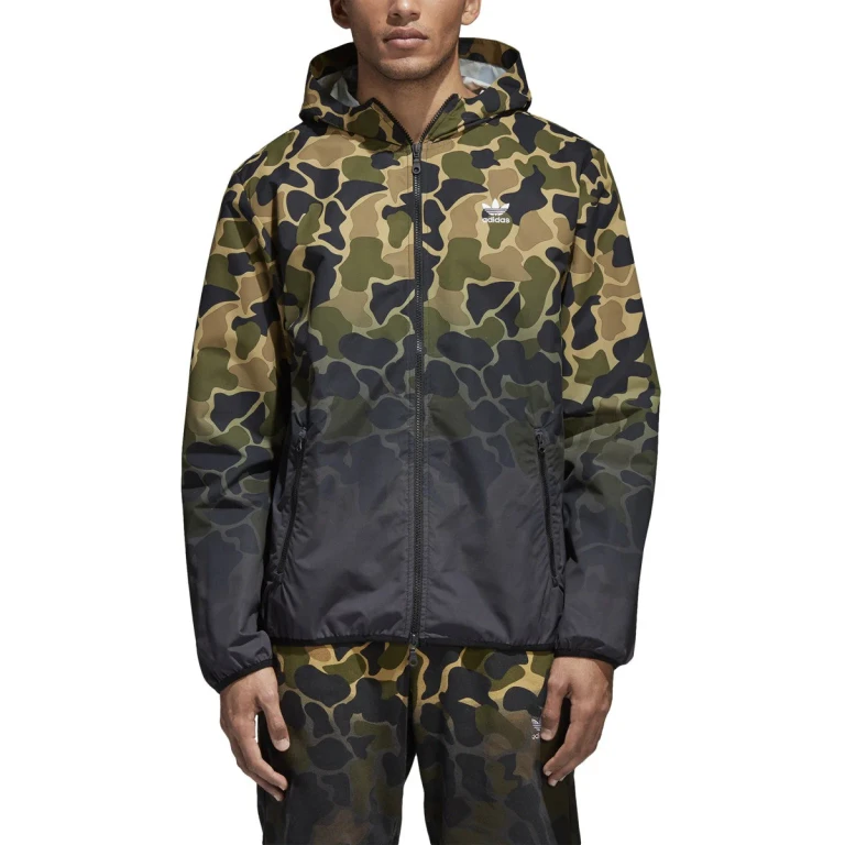 Men's Originals Camo Windbreaker Jacket Windbreakers