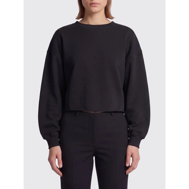 Sweatshirt Woman color Black (WS4960311)