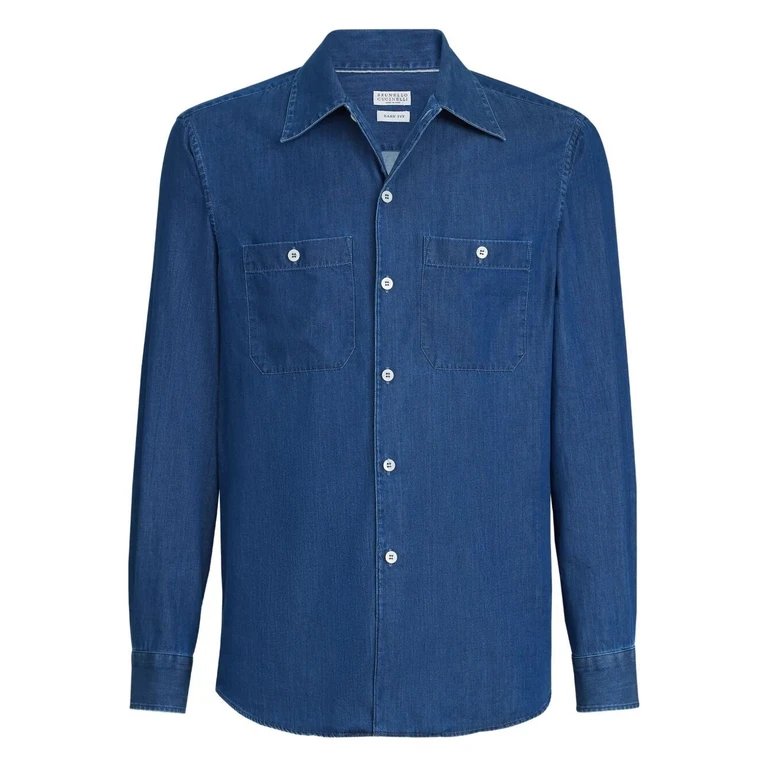 Brunello Cucinelli Denim Shirt