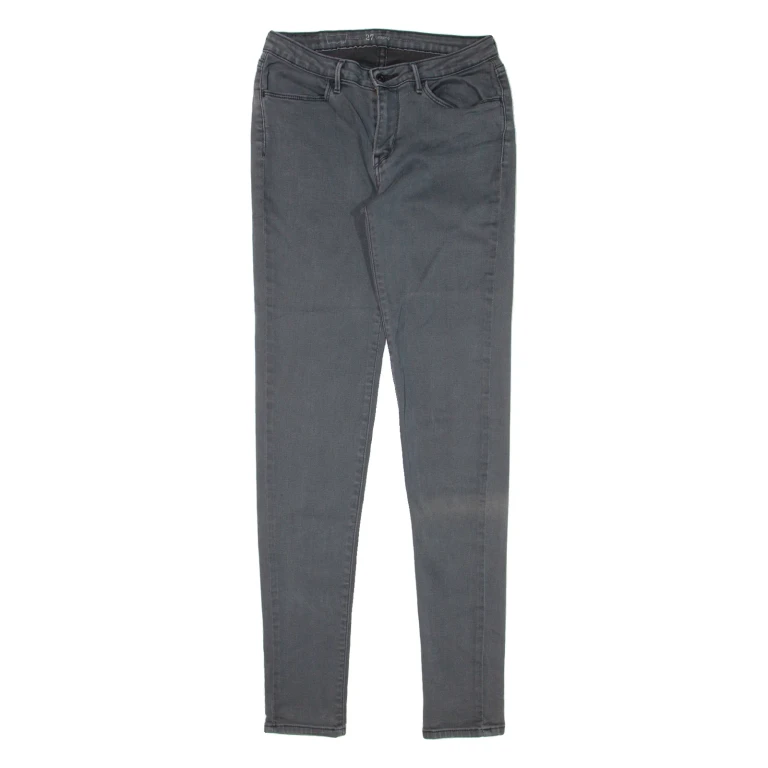 LEVI'S Legging Womens Jeans Grey Slim Skinny W27 L31