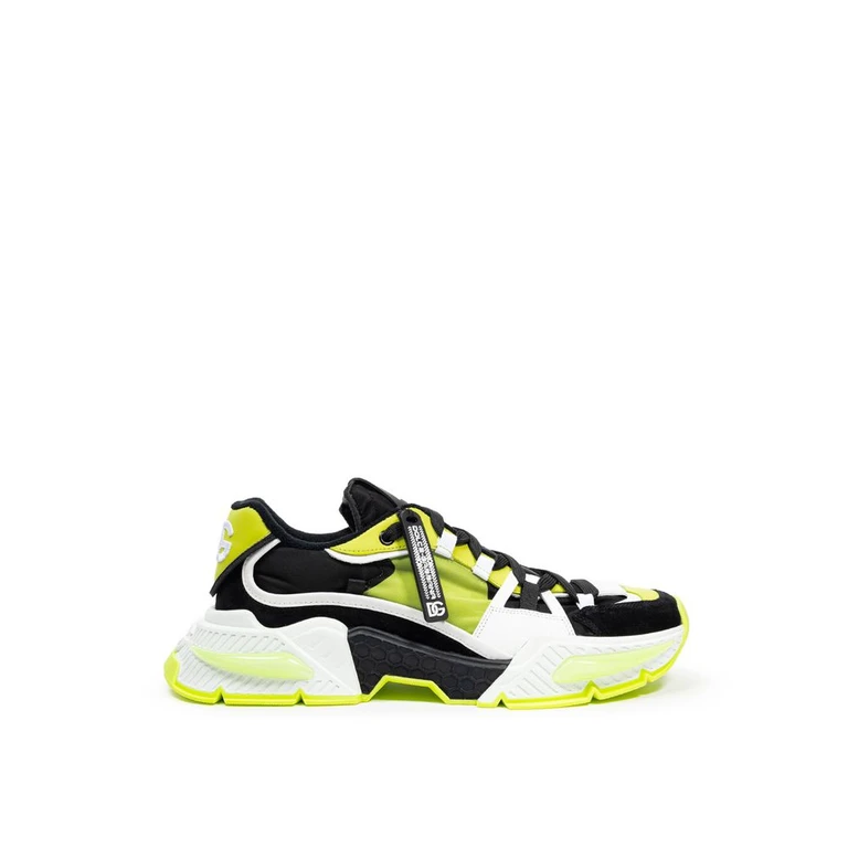 Multicolor Polyamide Athletic Sneakers - Men