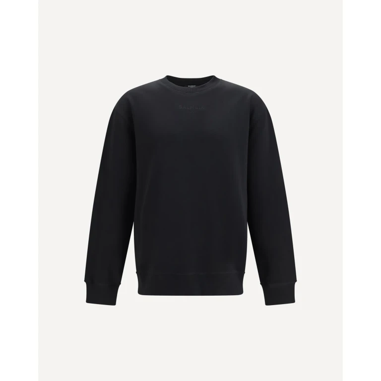 Embroidered logo crewneck Sweatshirt Male XL