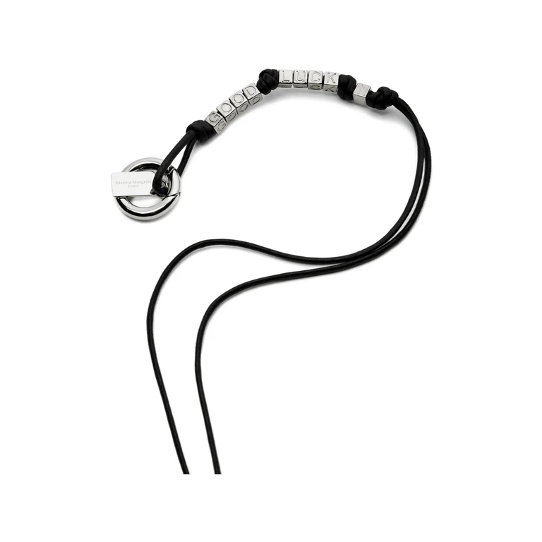 Beaded Leather Keyring