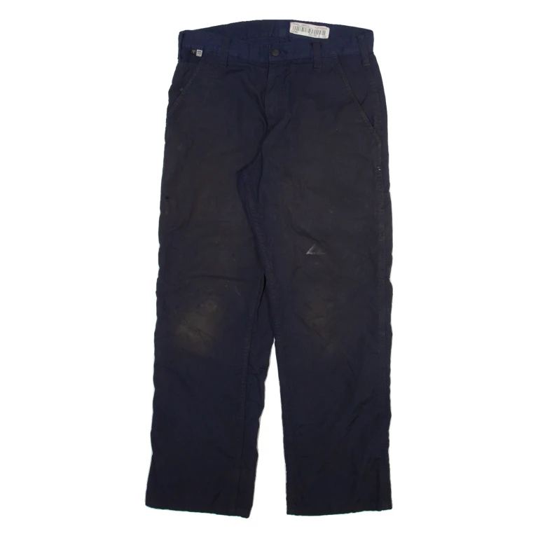 CARHARTT Mens Trousers Blue Relaxed Straight W30 L30