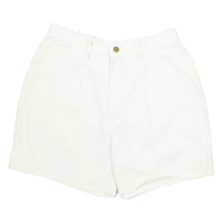 WRANGLER Mens Denim Shorts White S W28