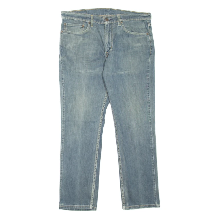 LEVI'S 511 Jeans Mens Blue Slim Straight Stone Wash W34 L30