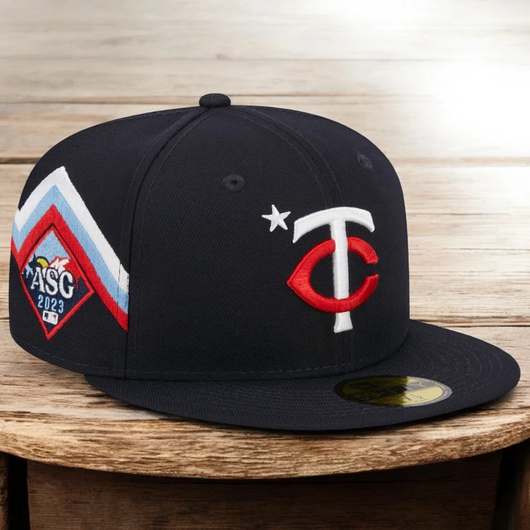 Men's MLB Minnesota Twins 5950 Asg 2023 Fitted Navy