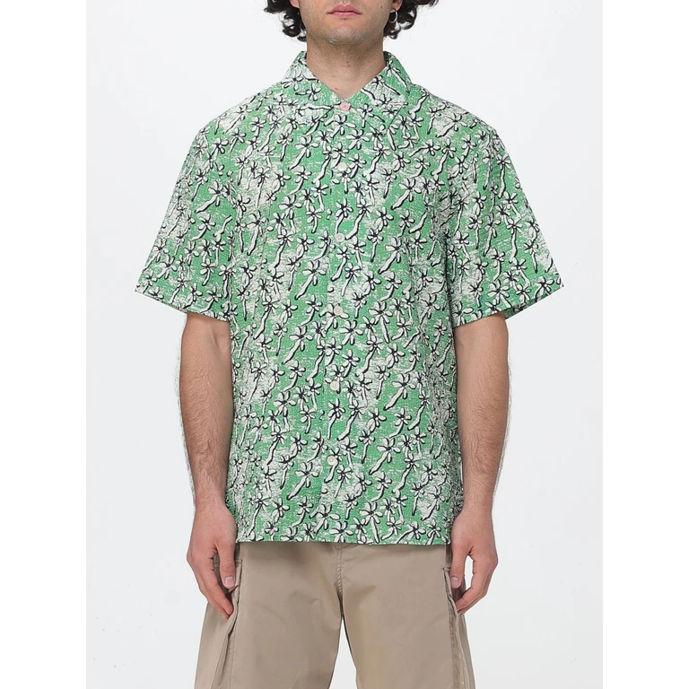 Shirt Men color Green (M2R896ZV2265633)