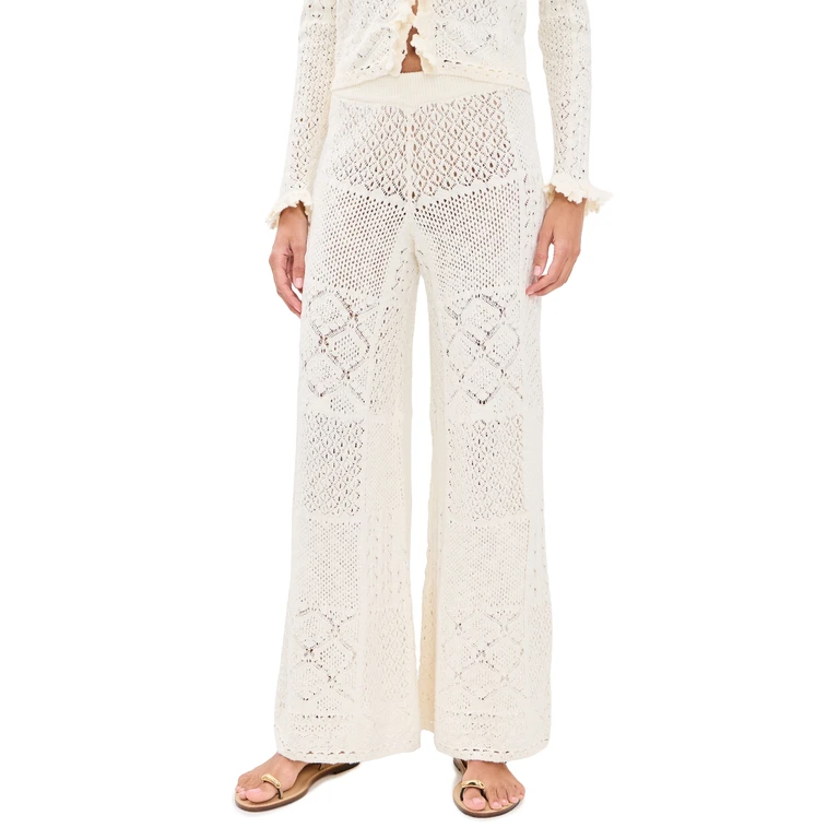 ba & sh Santy Pants Ecru 3