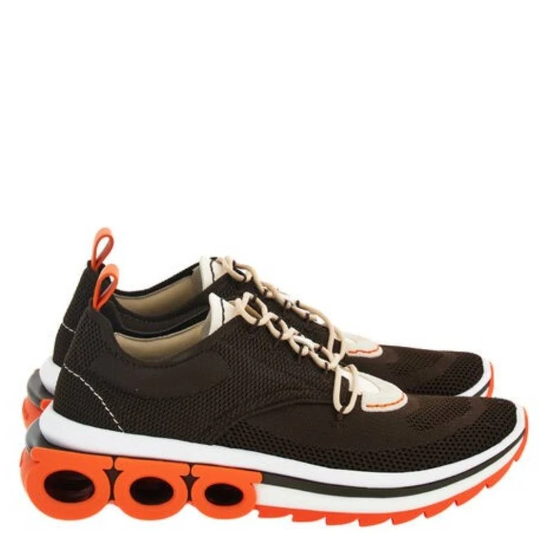 Nima Knit Gancini Low-Top Sneakers, Size 9 (021221 768699)