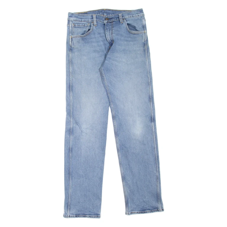 LEVI'S Workwear Fit Mens Jeans Blue Regular Straight Stone Wash W30 L32