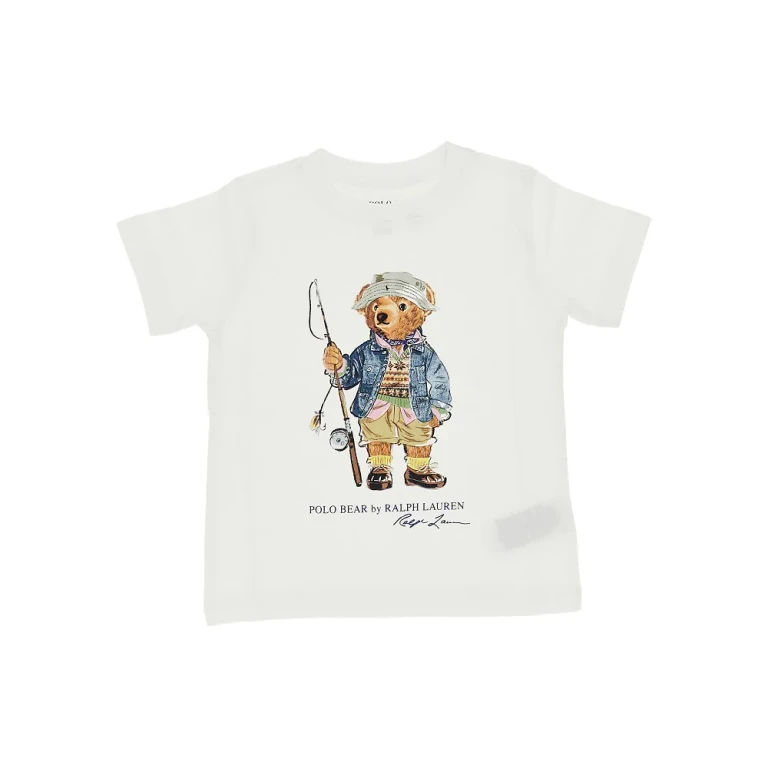 RALPH LAUREN Polo Bear print T-shirt Kids S