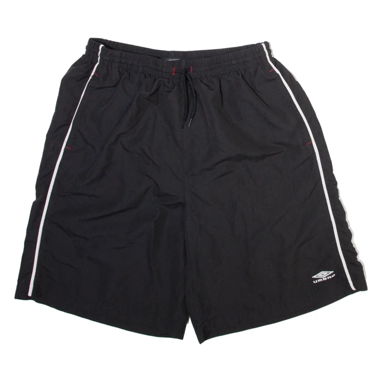 UMBRO Mens Swimming Shorts Black Relaxed 2XL W30