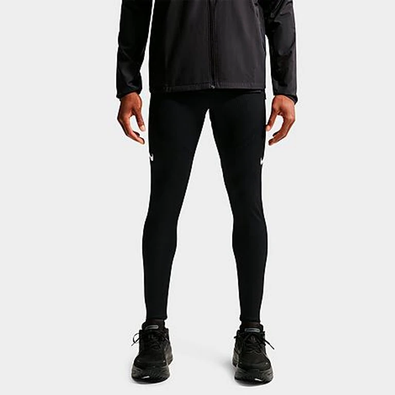 Nike Men's AeroSwift Dri-FIT ADV Running Tights in Black/Summit White Size: XS