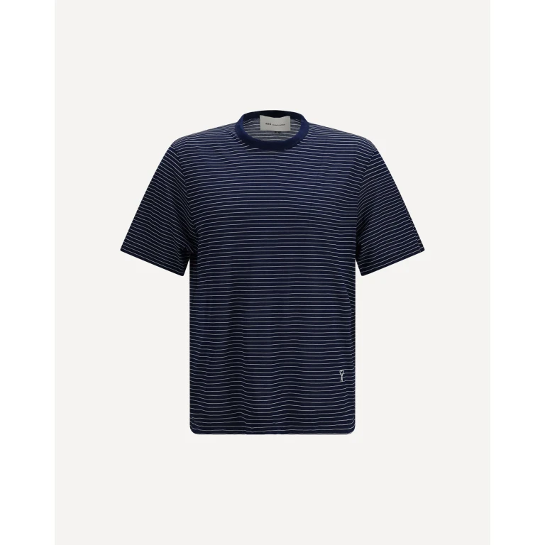 Striped cotton T-shirt Male M