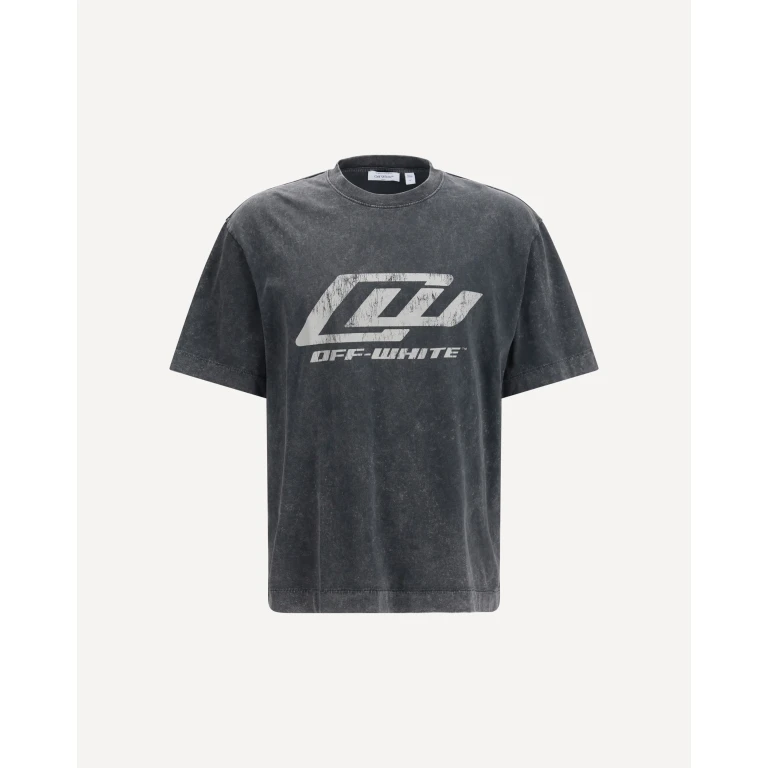 T-shirt OFF-WHITE Racing Skate Homme S