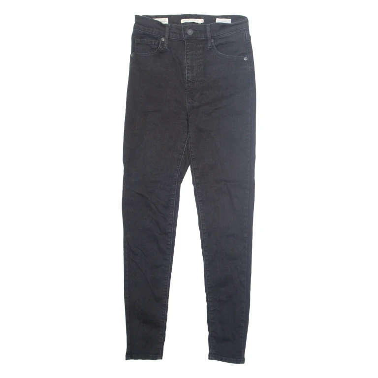 LEVI'S Premiuim Womens Jeans Black Regular Skinny W26 L28