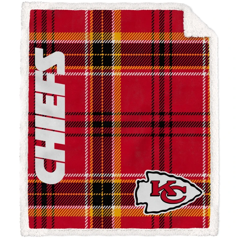 NFL Team Classic Plaid Throw 50x60