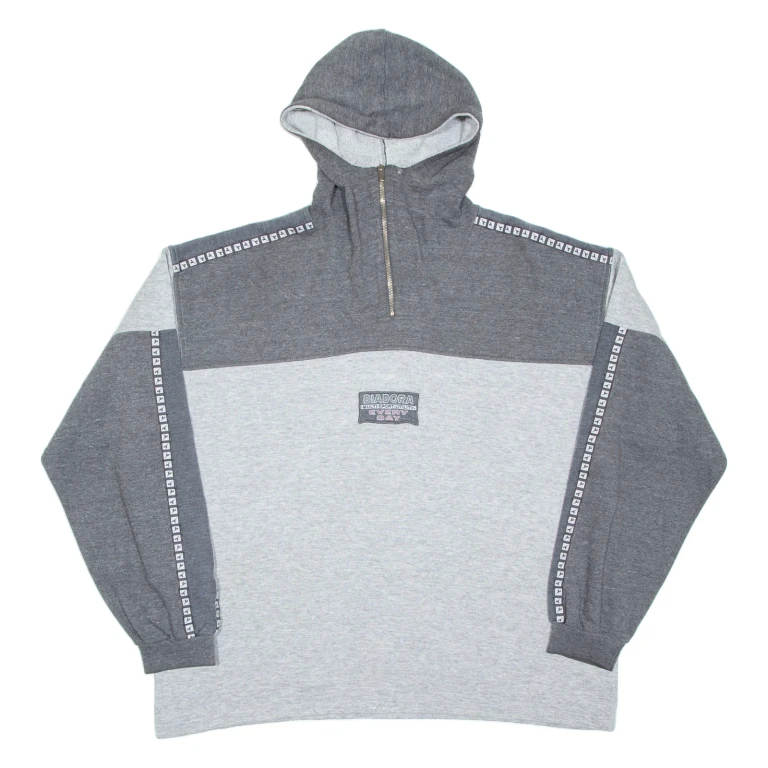 DIADORA Mens Grey Hoodie XL
