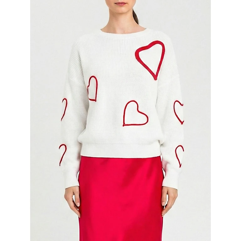 Sweater Woman color White (261AP313013228)