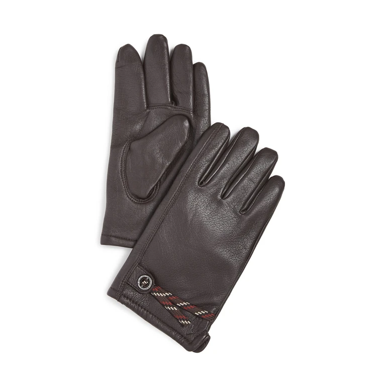 Men's Knit Lined Full Grain Goat Leather
