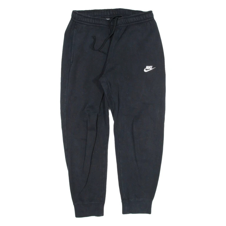 NIKE Mens Joggers Black Tapered M W28 L24