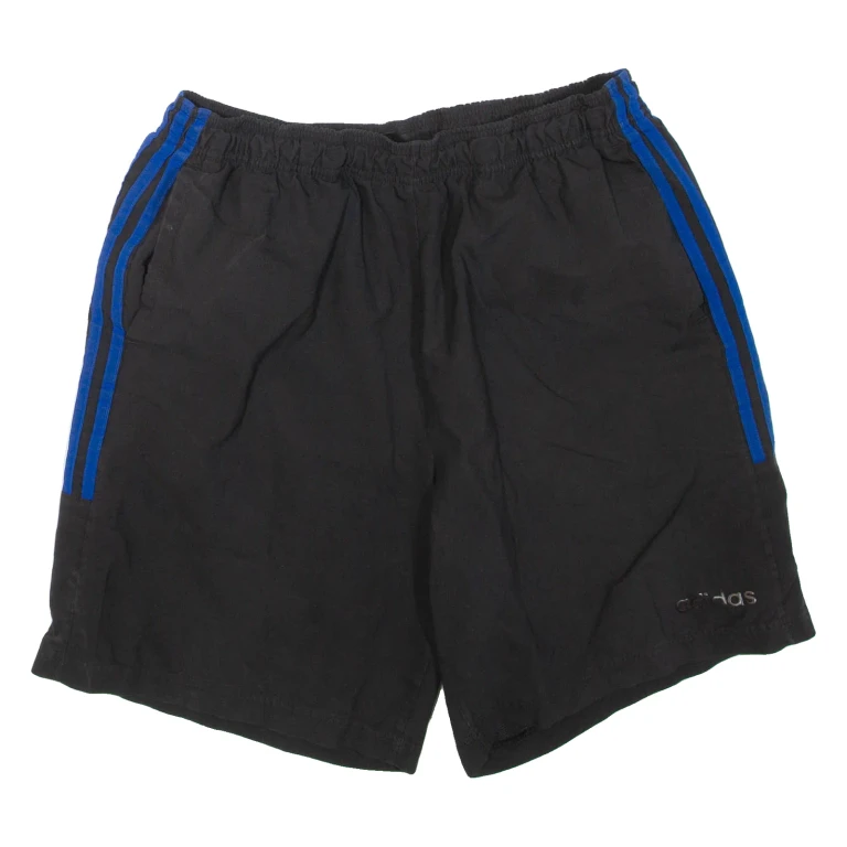 ADIDAS Mesh Lined Mens Swimming Shorts Black L W32