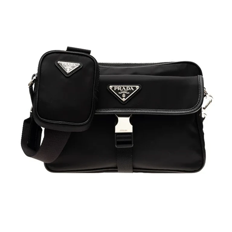 Re-Nylon crossbody bag Man One Size