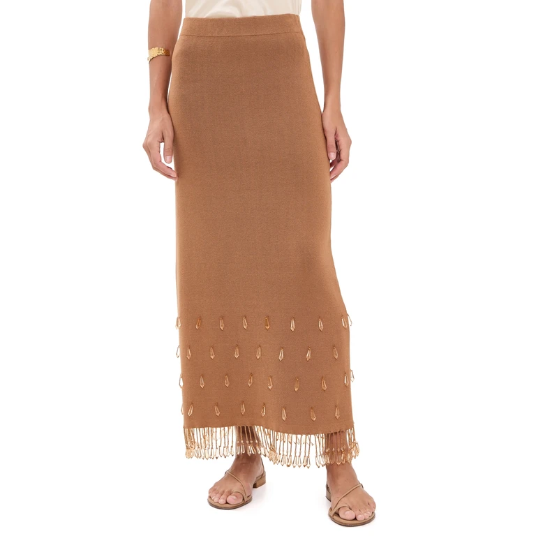 Estilla Skirt Latte Brown S