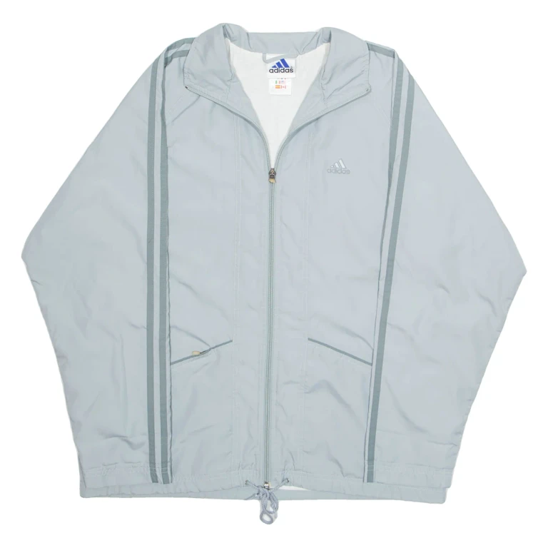 ADIDAS Womens Shell Jacket Blue M