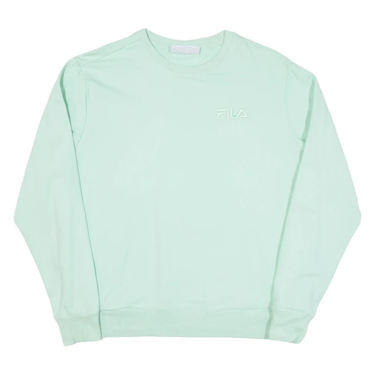 FILA Womens Sweatshirt Blue M
