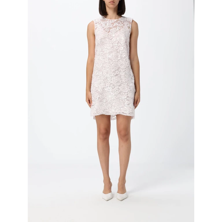Lace Mini Dress with Lace Inserts (261TP263100570)