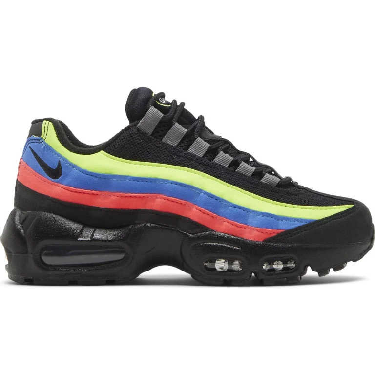 Grade School Air Max 95 'Black Neon Gs' Sneakers
