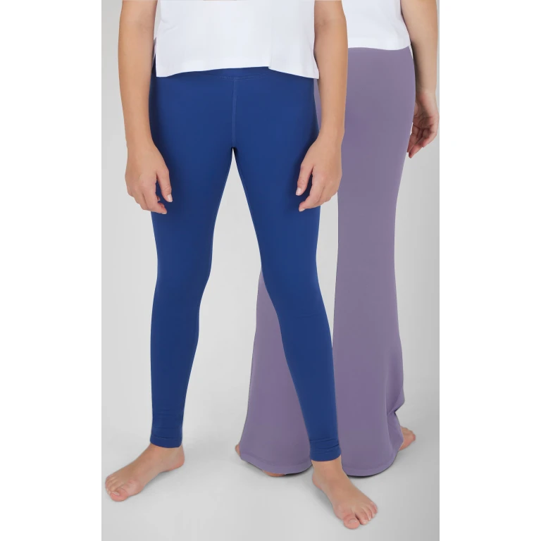 Girls 2 Pack Polarlux Everyday Full Length Tight and Polarlux Everyday Flared Leg Pant