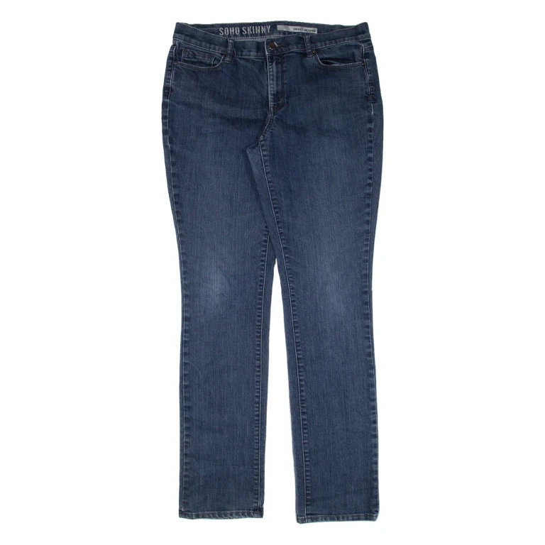 DKNY Soho Womens Jeans Blue Slim Skinny W33 L32
