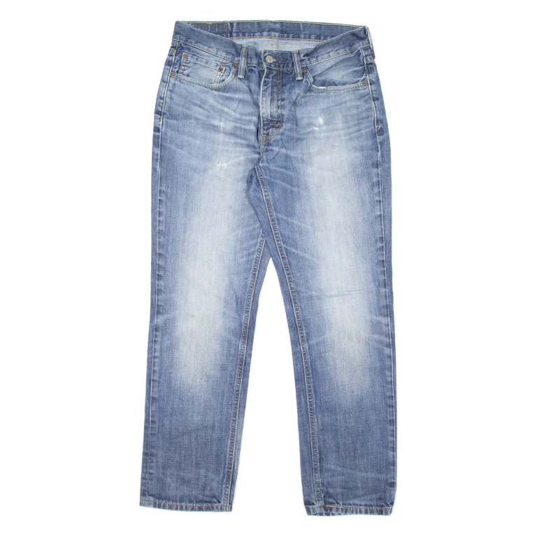LEVI'S 541 Jeans Mens Blue Athletic Tapered Stone Wash W32 L30