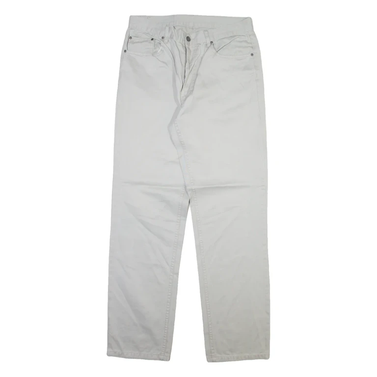 TEDDYS Mens Trousers Grey Regular Straight W31 L32