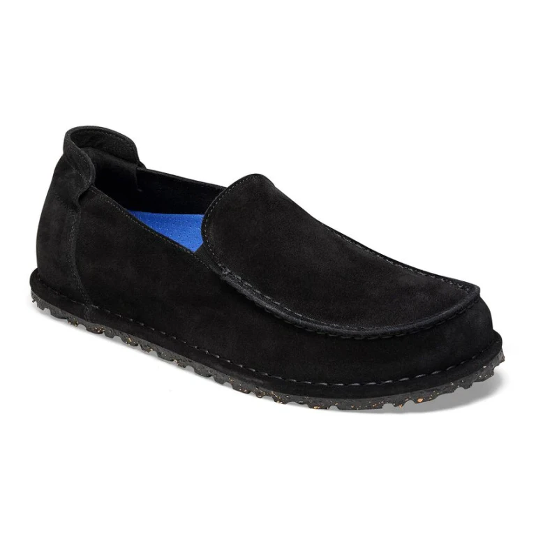 Unisex Utti Slip On Suede Leather Black