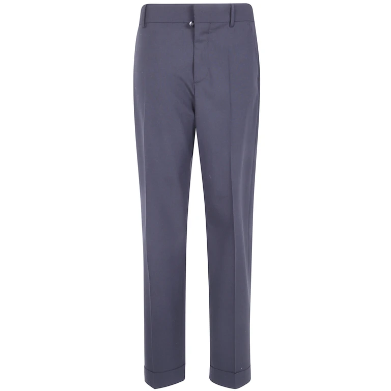 Pants Wool Blend Black